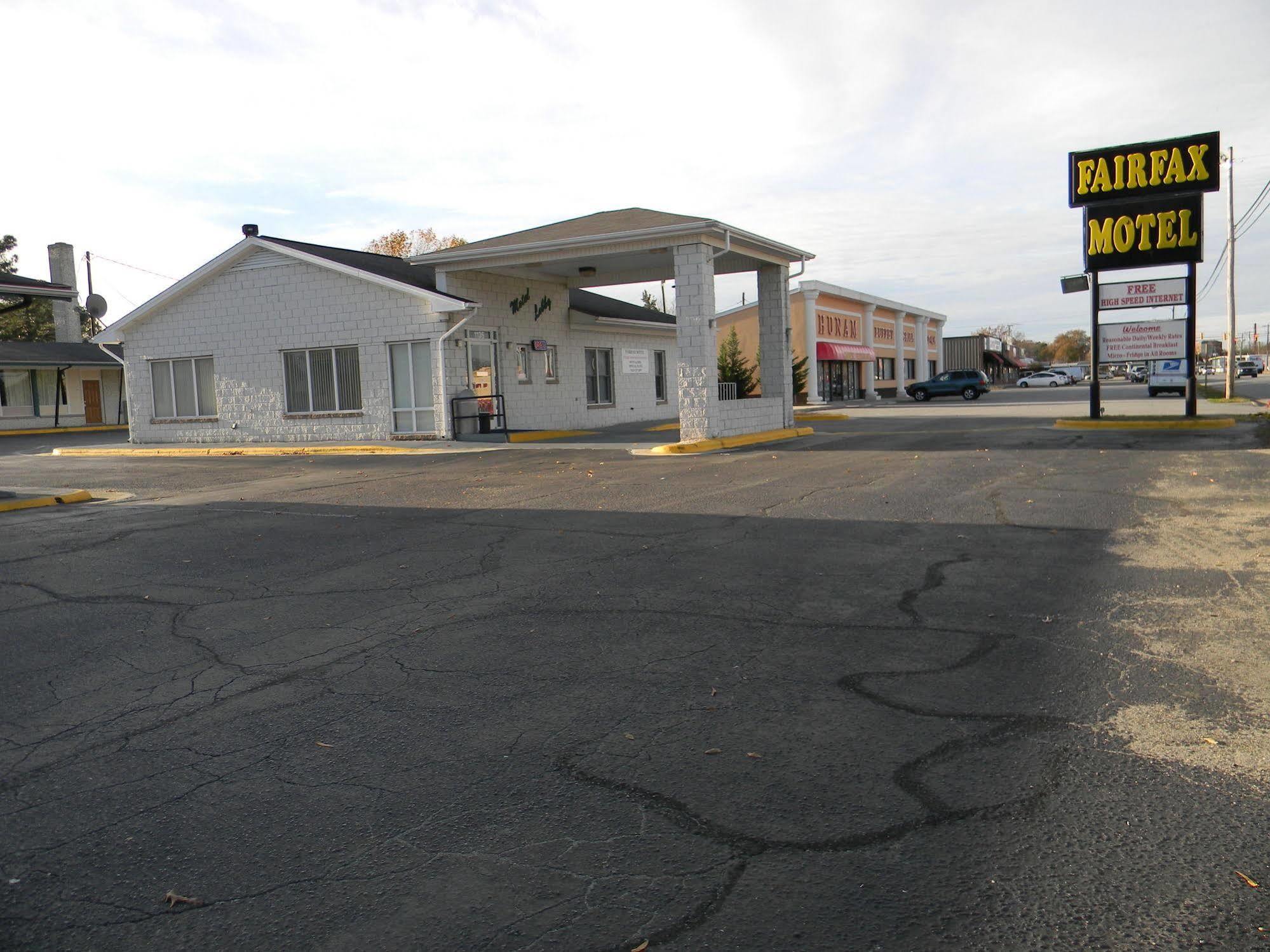 Fairfax Motel Roanoke Rapids Exteriör bild